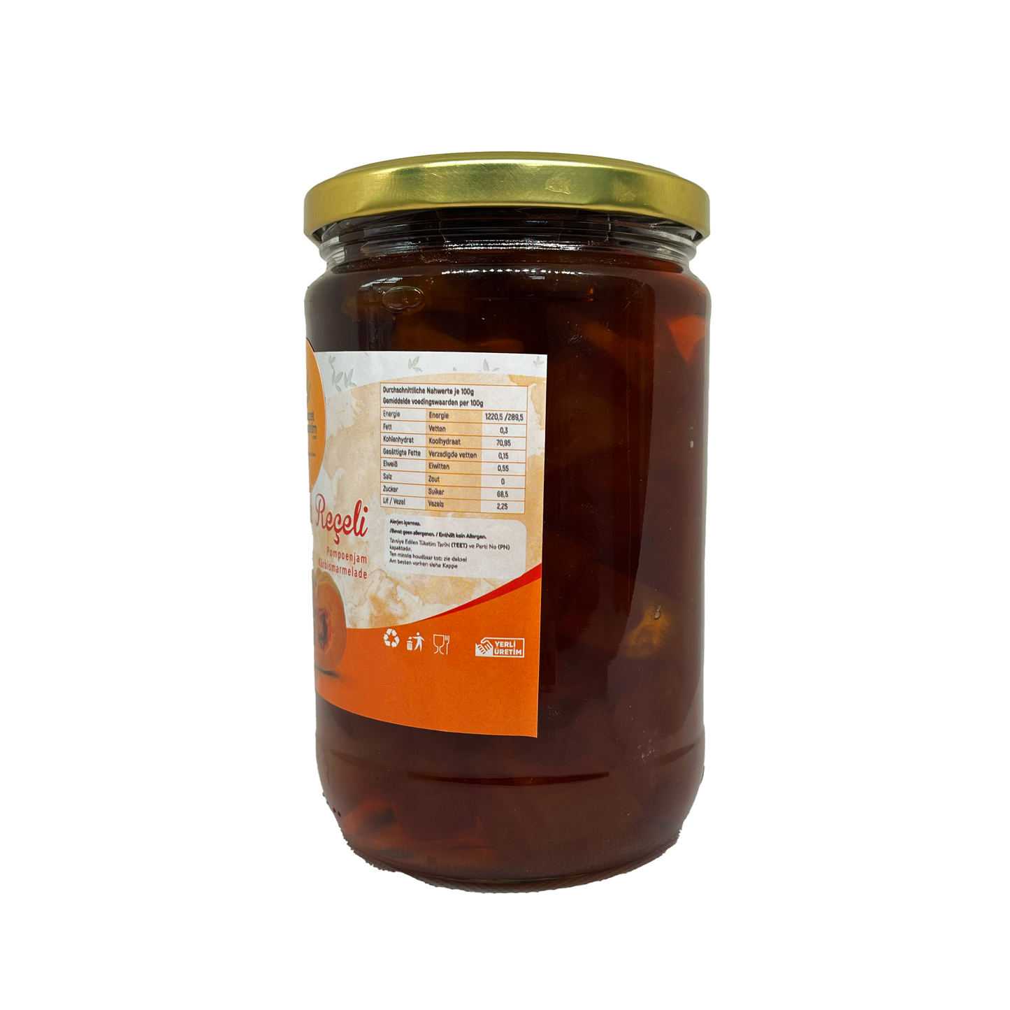 Handmade, Additive-free Crispy Pumpkin Jam