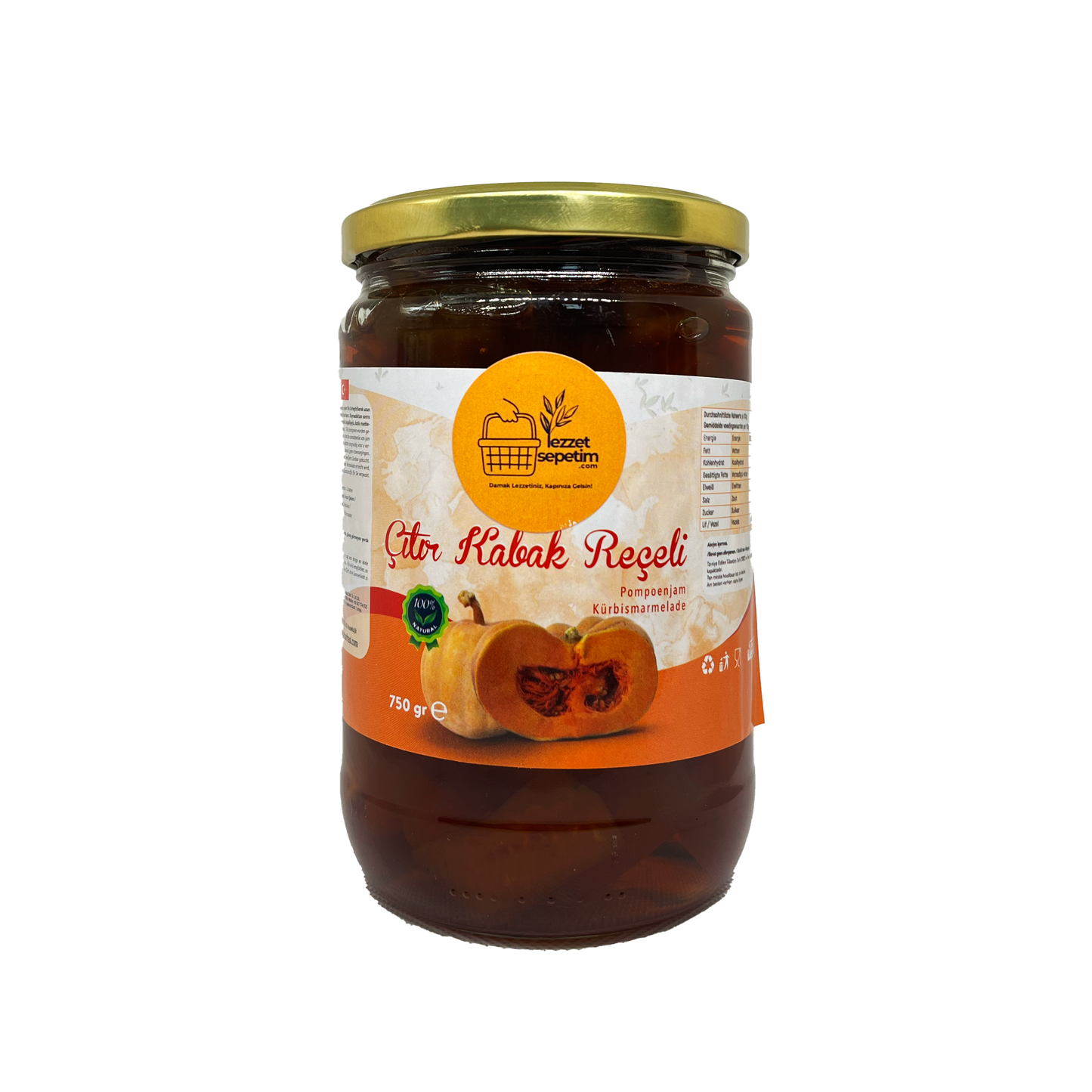 Handmade, Additive-free Crispy Pumpkin Jam