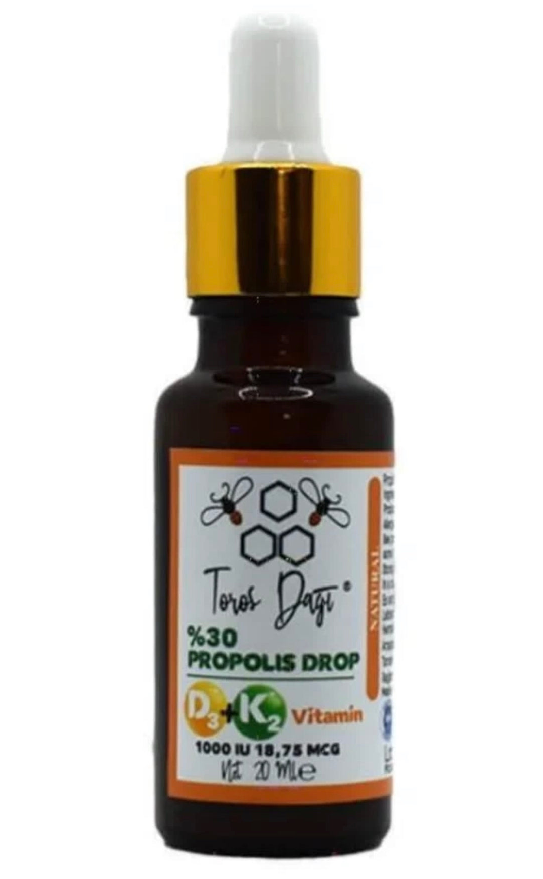 Vitamin D3+K2 with Propolis (20 ml)