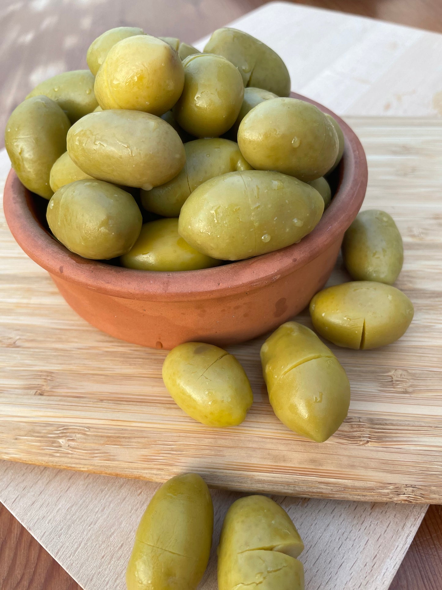 Crushed Green Olives (Manisa)